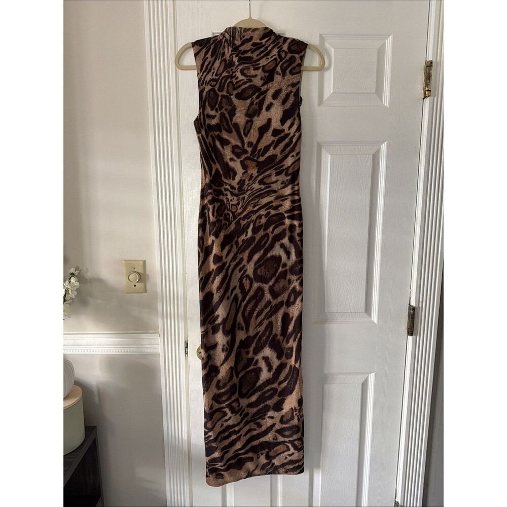 Murci Dakota Maxi Dress Leopard US6